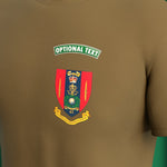 45 Commando on green Tee (Customisable) - Cleekers