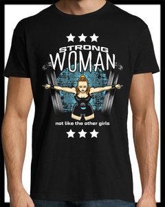 Strongwoman Hercules Hold on Unisex Tee - Red Head Edition - Cleekers
