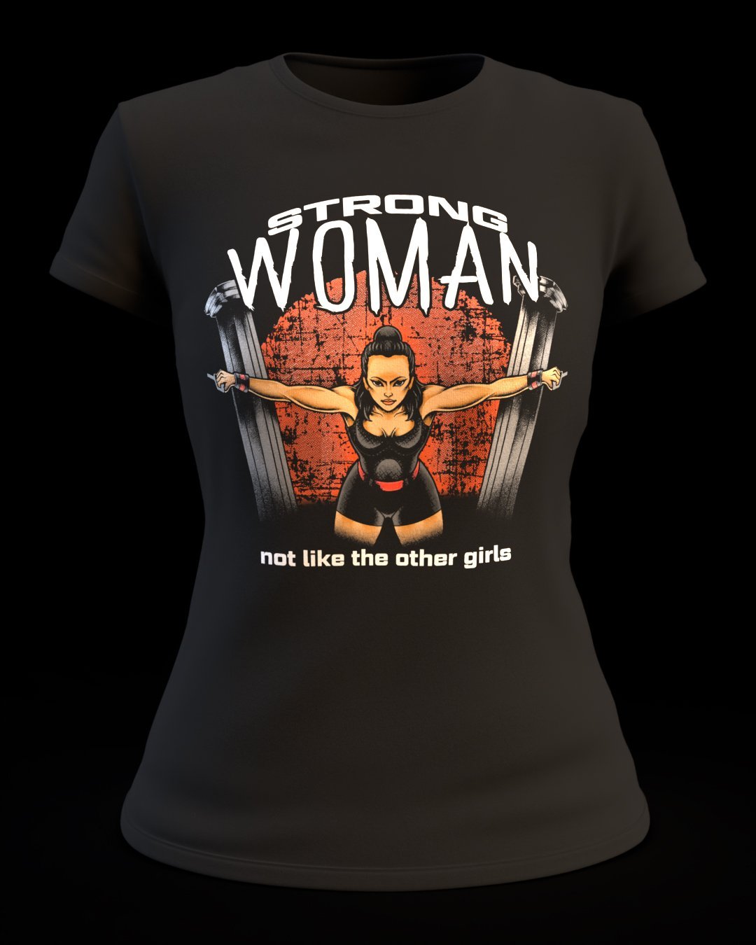 Strongwoman Hercules Hold on Women's Tee - Cleekers